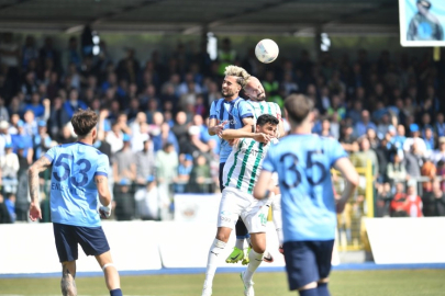 Bursaspor yenilmezlik ünvanına veda etti!